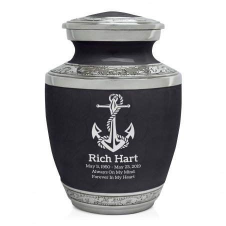 Anchor Sharing Urn - Ebony Black
