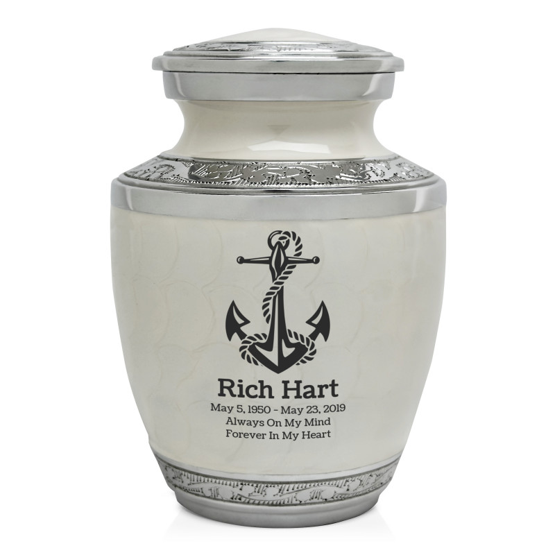 Anchor Sharing Urn - Radiant White