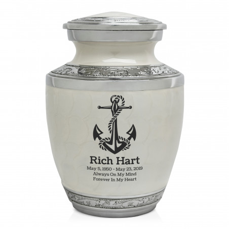 Anchor Sharing Urn - Radiant White