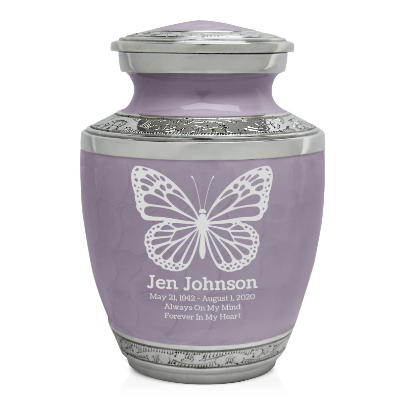 Butterfly Sharing Urn - Regal Purple