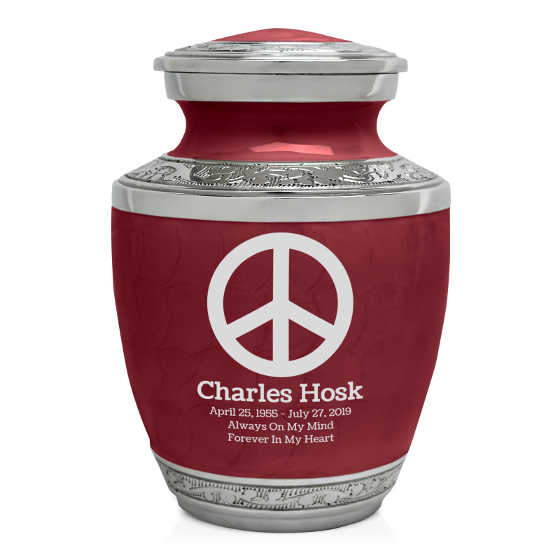 Peace Sharing Urn - Rose Red