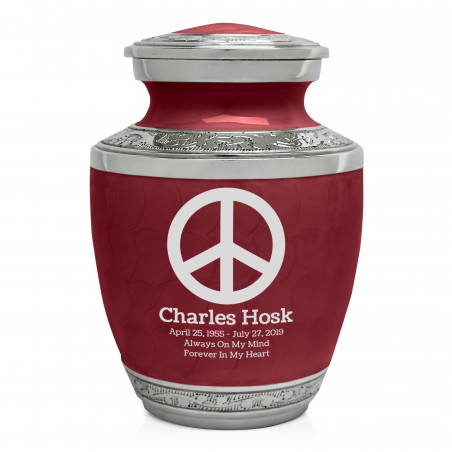 Peace Sharing Urn - Rose Red