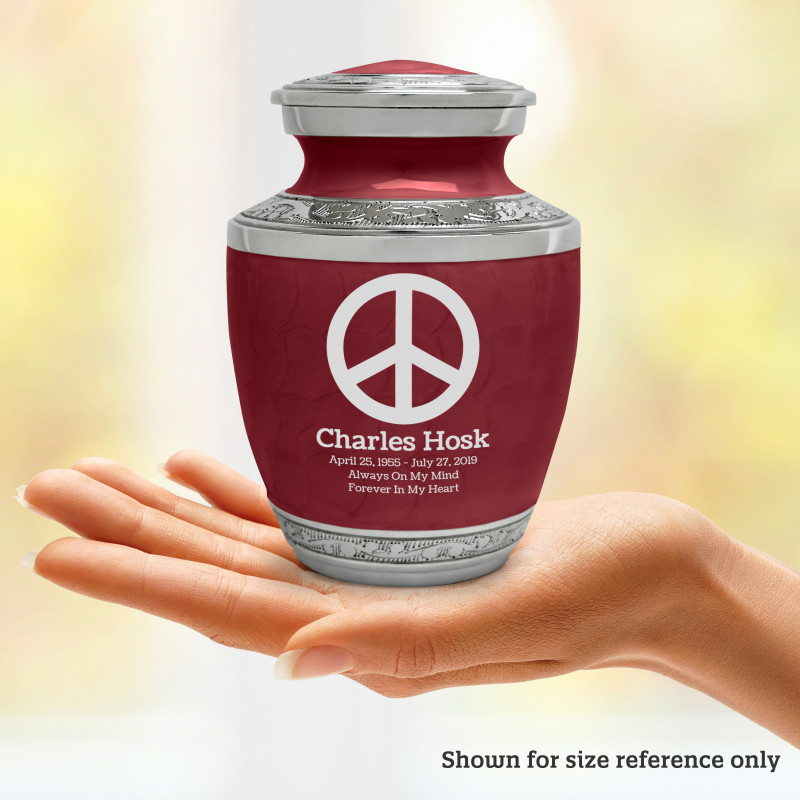 Peace Sharing Urn - Rose Red