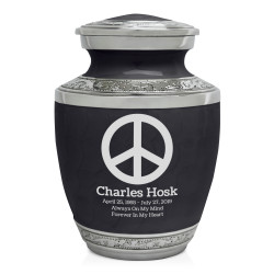Peace Sharing Urn - Ebony Black