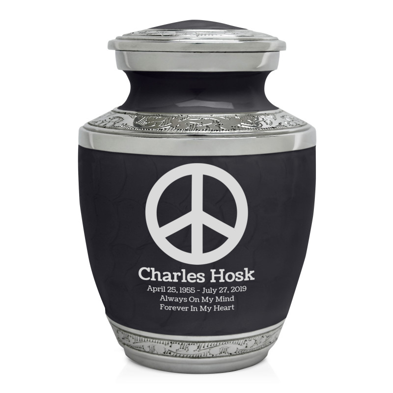 Peace Sharing Urn - Ebony Black
