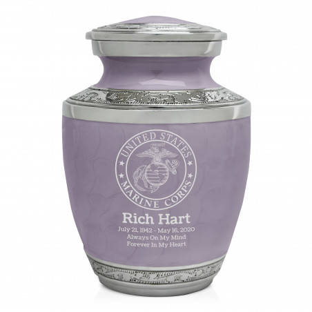 Marines Sharing Urn - Regal Purple