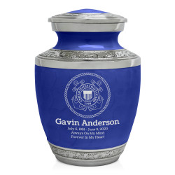 Coast Guard Sharing Urn - Royal Blue