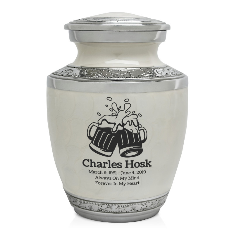 Beer Sharing Urn - Radiant White