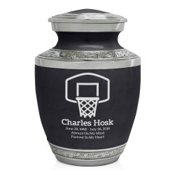 Basketball Hoop Sharing Urn - Ebony Black
