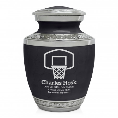 Basketball Hoop Sharing Urn - Ebony Black