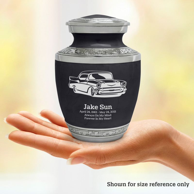 Classic Car Sharing Urn - Ebony Black