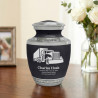 Semi Truck Sharing Urn - Ebony Black
