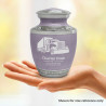 Semi Truck Sharing Urn - Regal Purple