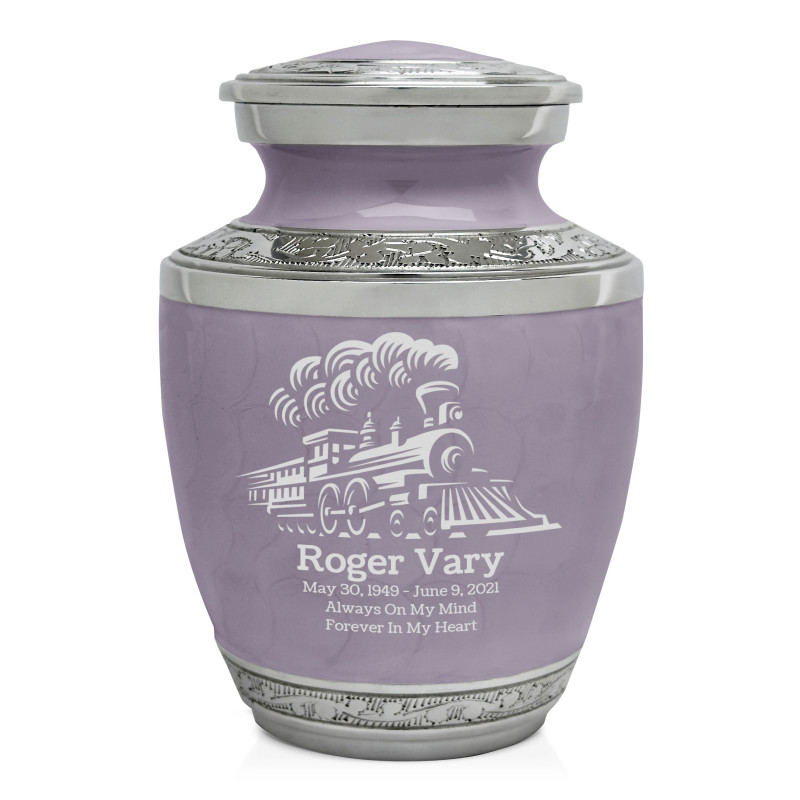 Train Sharing Urn - Regal Purple