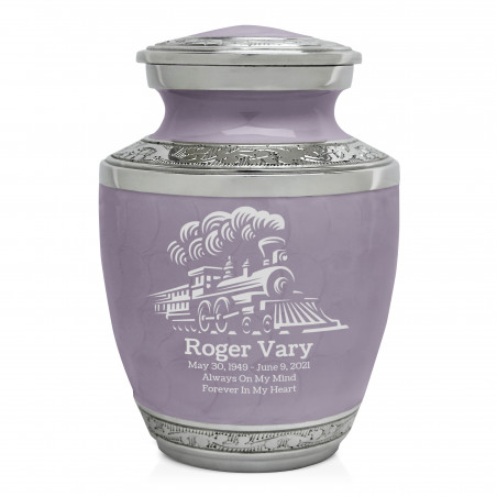 Train Sharing Urn - Regal Purple