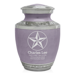 Texas Star Sharing Urn - Regal Purple