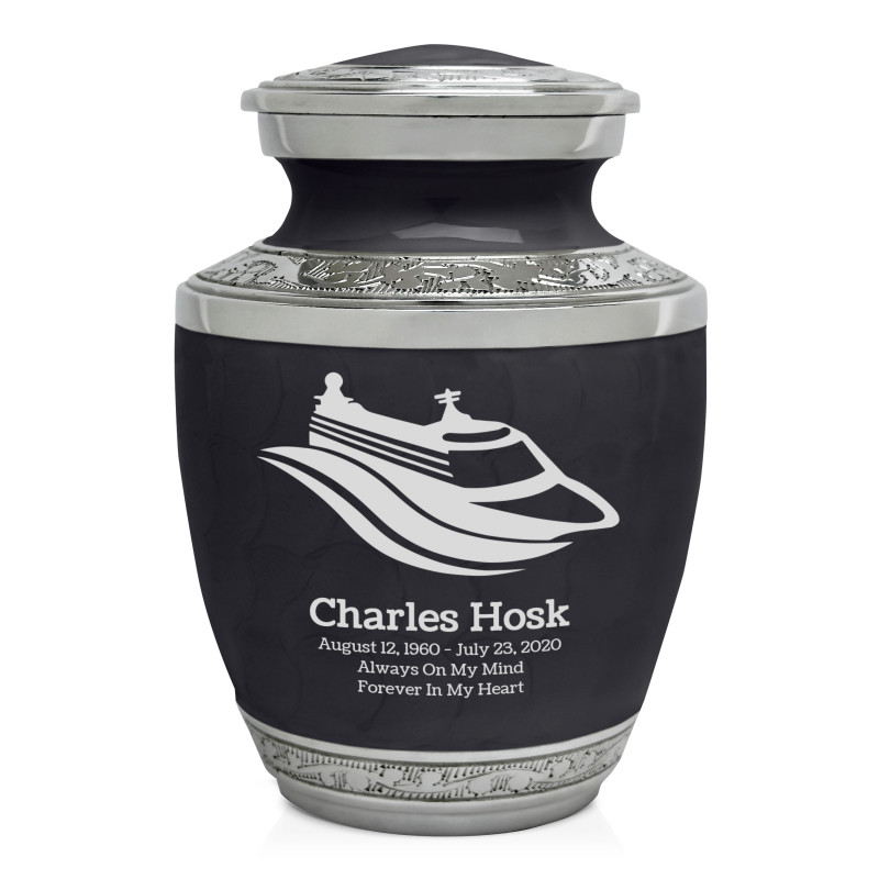 Cruise Ship Sharing Urn - Ebony Black
