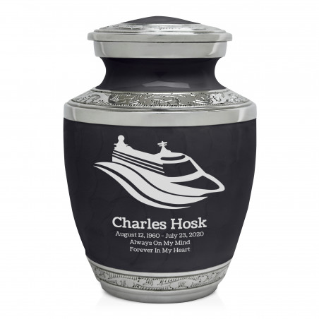 Cruise Ship Sharing Urn - Ebony Black