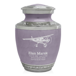 Plane Sharing Urn - Regal Purple