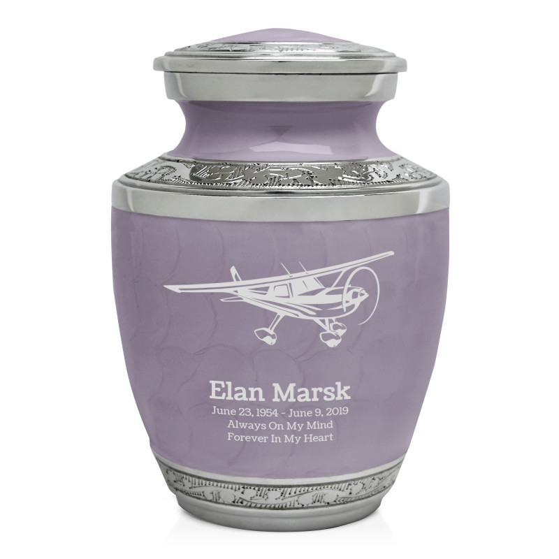 Airplane Sharing Urn - Regal Purple