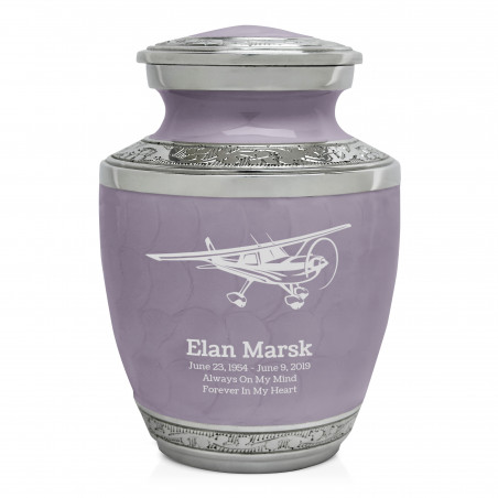 Airplane Sharing Urn - Regal Purple