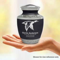 Duck Sharing Urn - Ebony Black