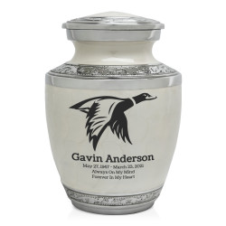 Duck Sharing Urn - Radiant White