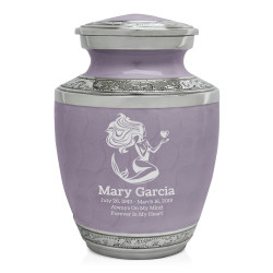 Mermaid Sharing Urn - Regal Purple