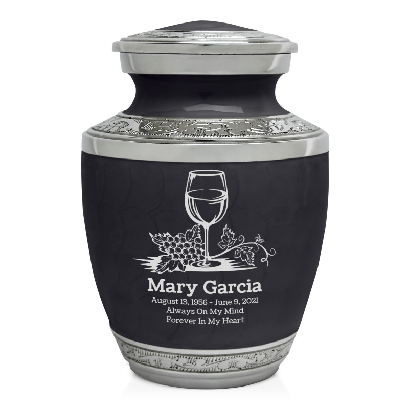 Wine Sharing Urn - Ebony Black