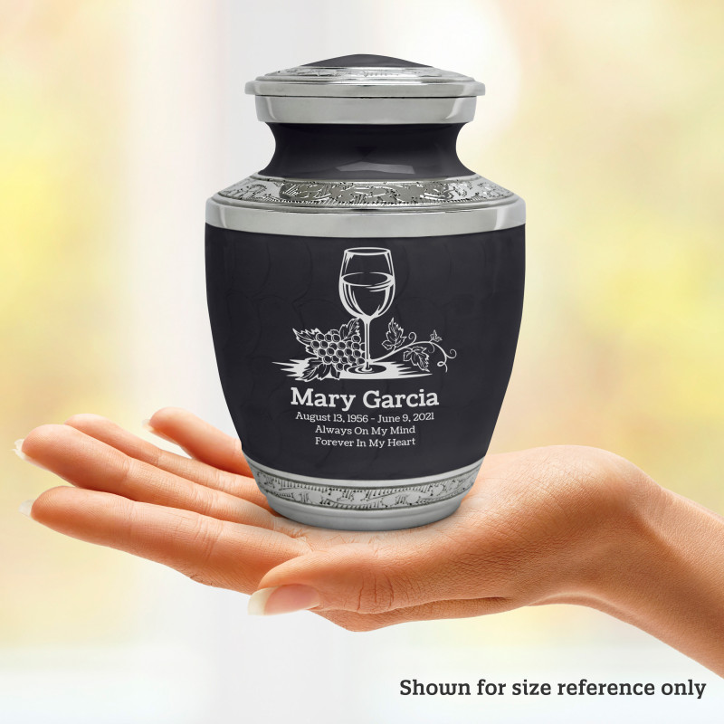 Wine Sharing Urn - Ebony Black