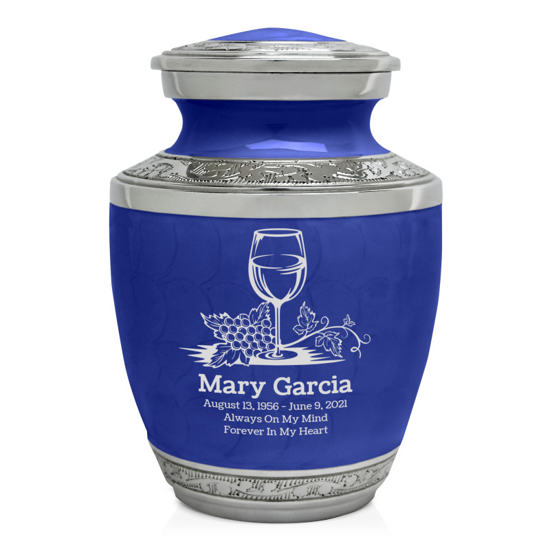Wine Sharing Urn - Royal Blue