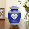 Autism Puzzle Sharing Urn - Royal Blue