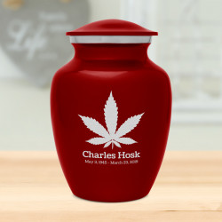 Marijuana Sharing Urn - Ruby Red