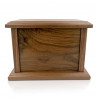 Cross Cremation Urn - Prestige Walnut