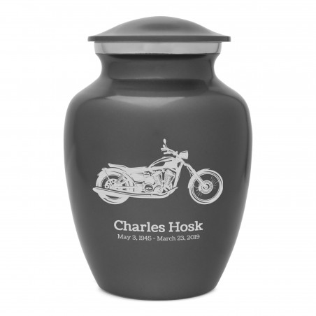 Motorcycle Sharing Urn - Gunmetal Gray
