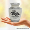 Modern Tractor Sharing Urn - Radiant White