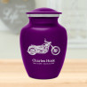 Motorcycle Sharing Urn - Purple Luster