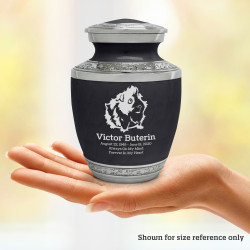 Guinea Pig Sharing Urn - Ebony Black