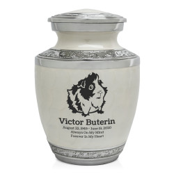 Guinea Pig Sharing Urn - Radiant White