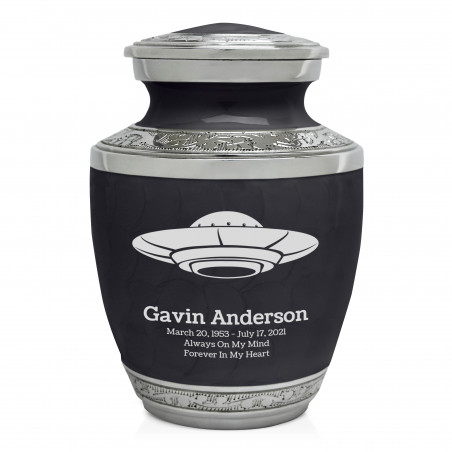 UFO Sharing Urn - Ebony Black