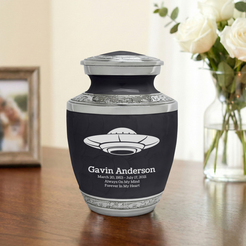 UFO Sharing Urn - Ebony Black