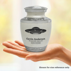 UFO Sharing Urn - Radiant White