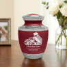 Dump Truck Sharing Urn - Rose Red