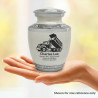 Dump Truck Sharing Urn - Radiant White