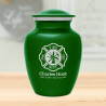 Firefighter Sharing Urn - Shamrock Green