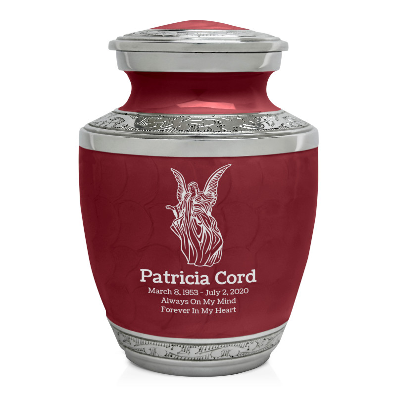 Angel Sharing Urn - Rose Red