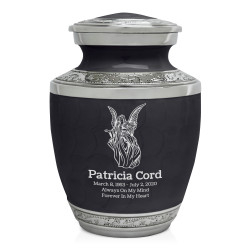 Angel Sharing Urn - Ebony Black