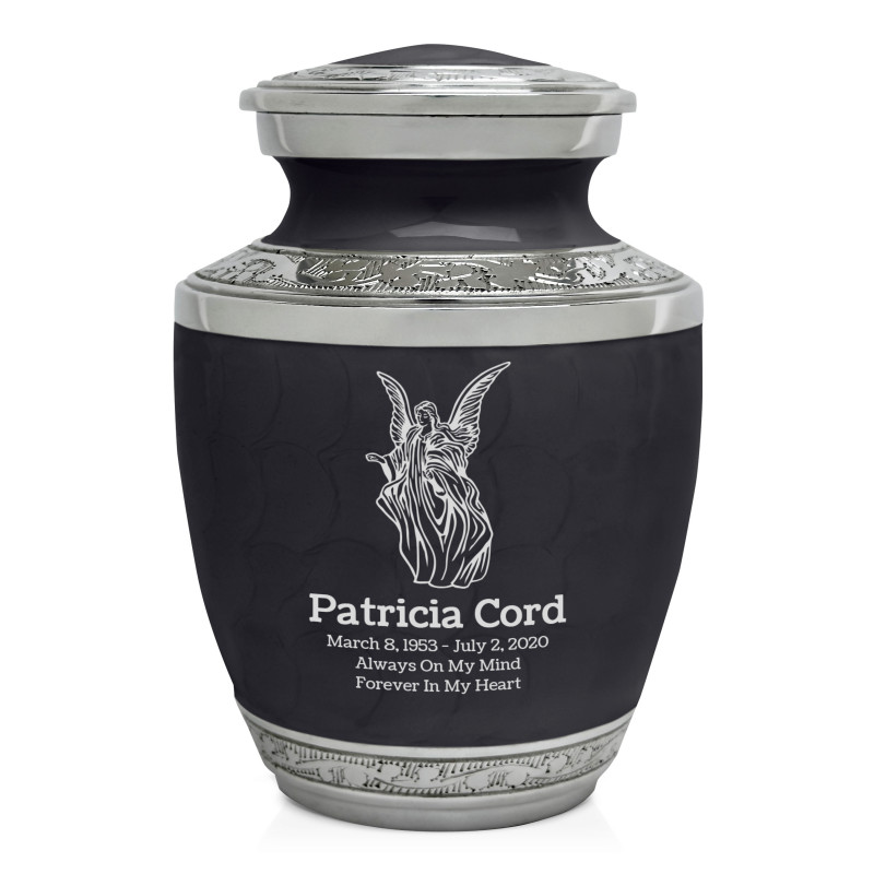 Angel Sharing Urn - Ebony Black