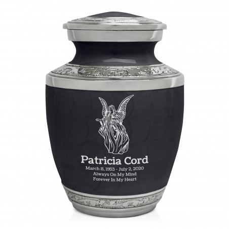 Angel Sharing Urn - Ebony Black