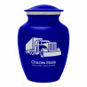 Semi Truck Sharing Urn - Midnight Blue
